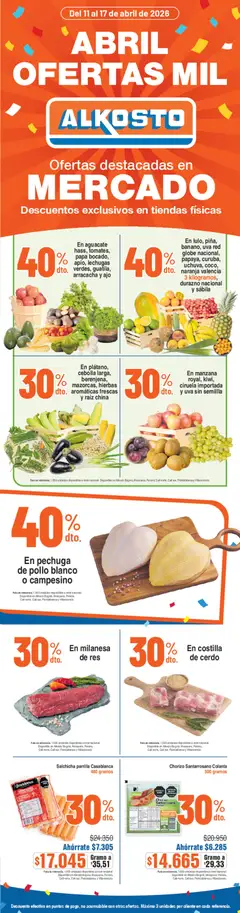  Vista previa del prospecto Alkosto catálogo del almacen Alkosto válida del 11/04/2026 al 17/04/2026