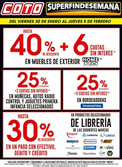 Vista previa del folleto de la tienda Coto válido desde el 30/01/2026 
