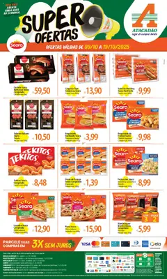 Pré-Visualização do folheto "Ofertas - DF" da loja Atacadão válido a partir de 09/10/2025