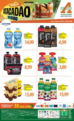 Pré-Visualização do folheto "Ofertas - GO" da loja Atacadão válido a partir de 24/01/2026