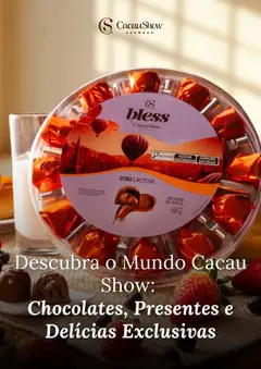 Pré-Visualização do folheto "Promoções" da loja Cacau Show válido a partir de 08/08/2025