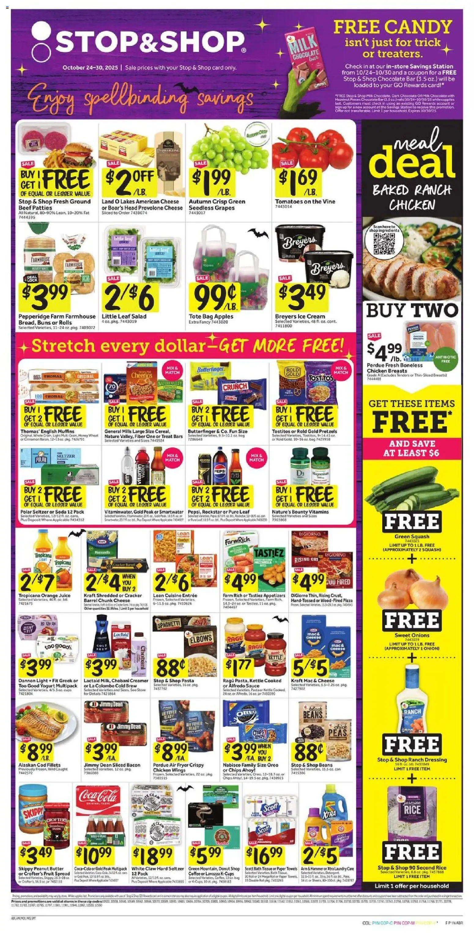 Stop & Shop Weekly Circular - NY from 10/24/2025 - Flyer - Page number 1