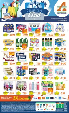 Pré-Visualização do folheto "Ofertas - PR" da loja Atacadão válido a partir de 22/10/2025