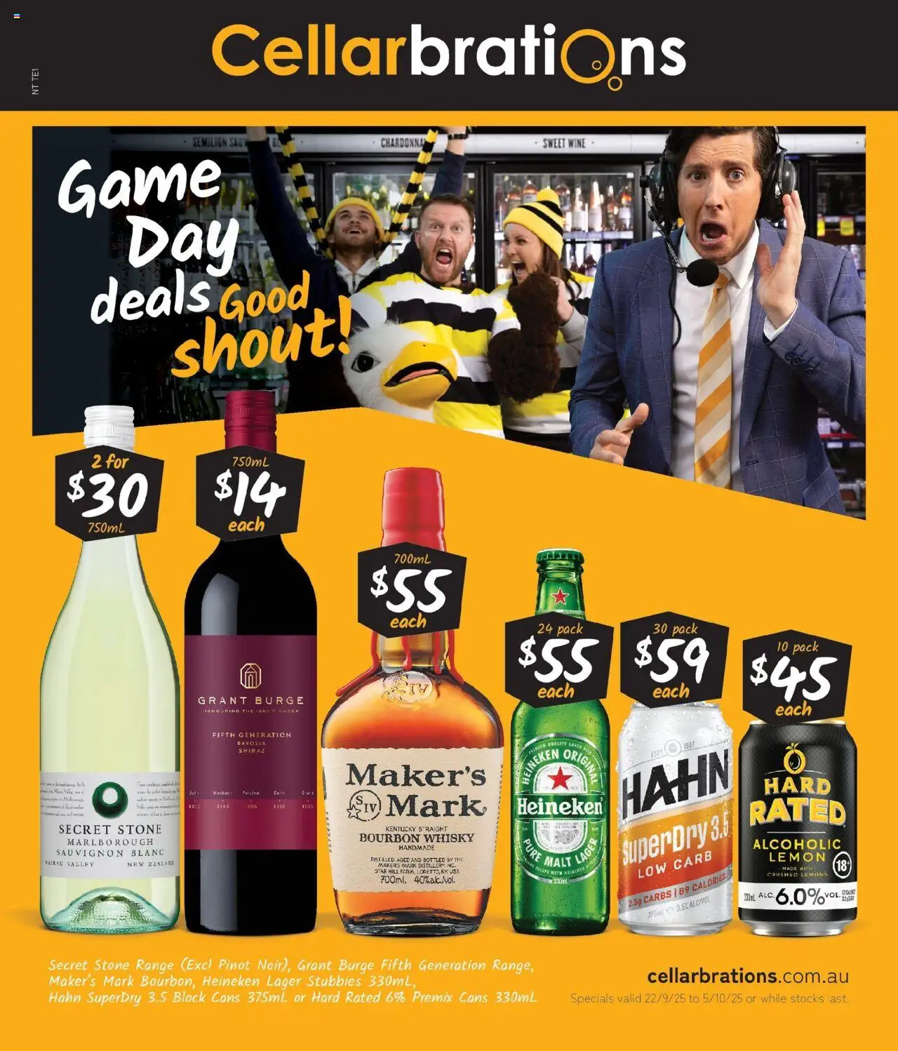 Cellarbrations catalogue valid from 21/09/2025 - page 1