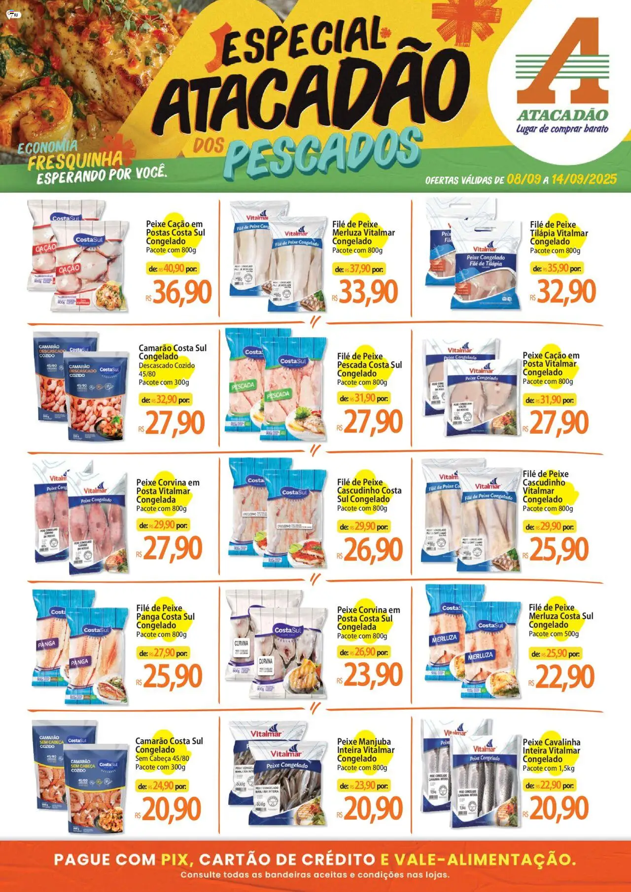 Atacadão folheto "Ofertas - RJ" válido a partir de 08/09/2025 - número de página 1
