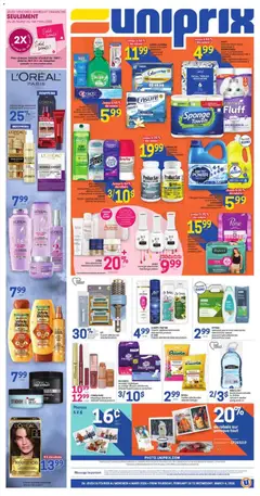 Preview of leaflet Weekly flyer / circulaire from shop Uniprix is valid from Feb 26, 2026