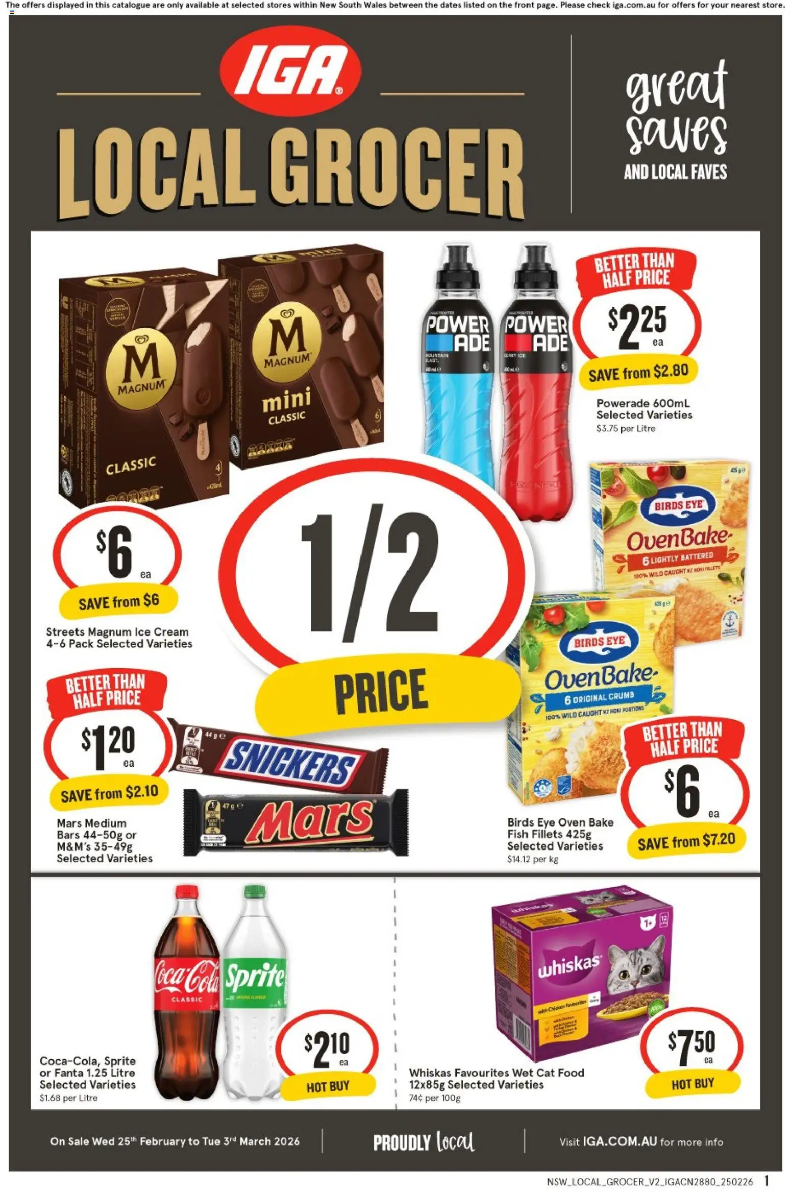 Preview of catalogue Local Grocer NSW from shop IGA valid 25/02/2026