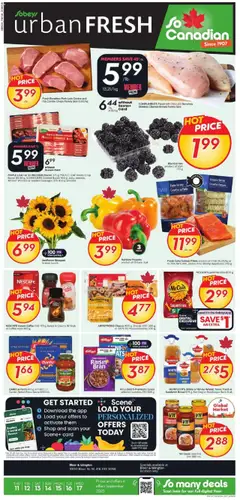 Un aperçu du dépliant Weekly Flyer - ON du magasin Sobeys est valide à partir 11 sept. 2025