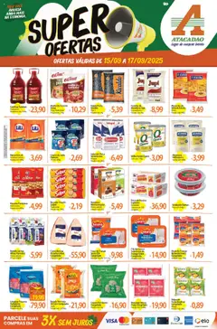 Pré-Visualização do folheto "Ofertas - PI" da loja Atacadão válido a partir de 15/09/2025