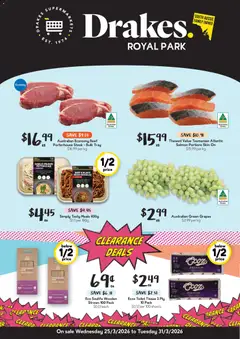 Preview of catalogue Drakes catalogue Royal Park from shop Drakes valid 25/03/2026