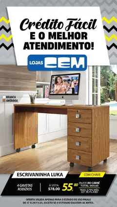 Pré-Visualização do folheto "Ofertas atuais" da loja Lojas Cem válido a partir de 17/11/2025 | Página: 110