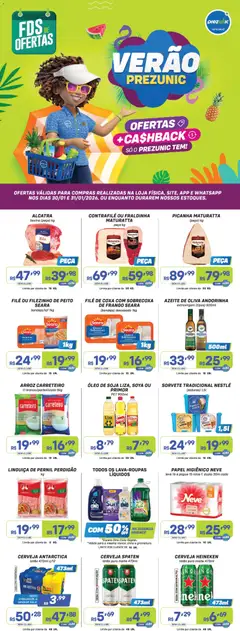 Pré-Visualização do folheto "Encarte" da loja Prezunic válido a partir de 30/01/2026