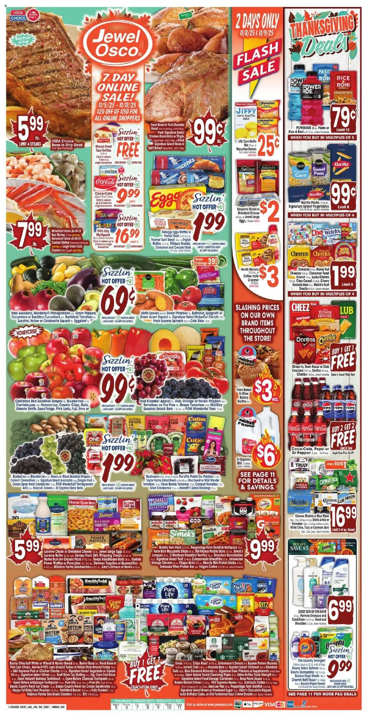 Ad Preview of Jewel Osco Weekly Ad from 11/05/2025