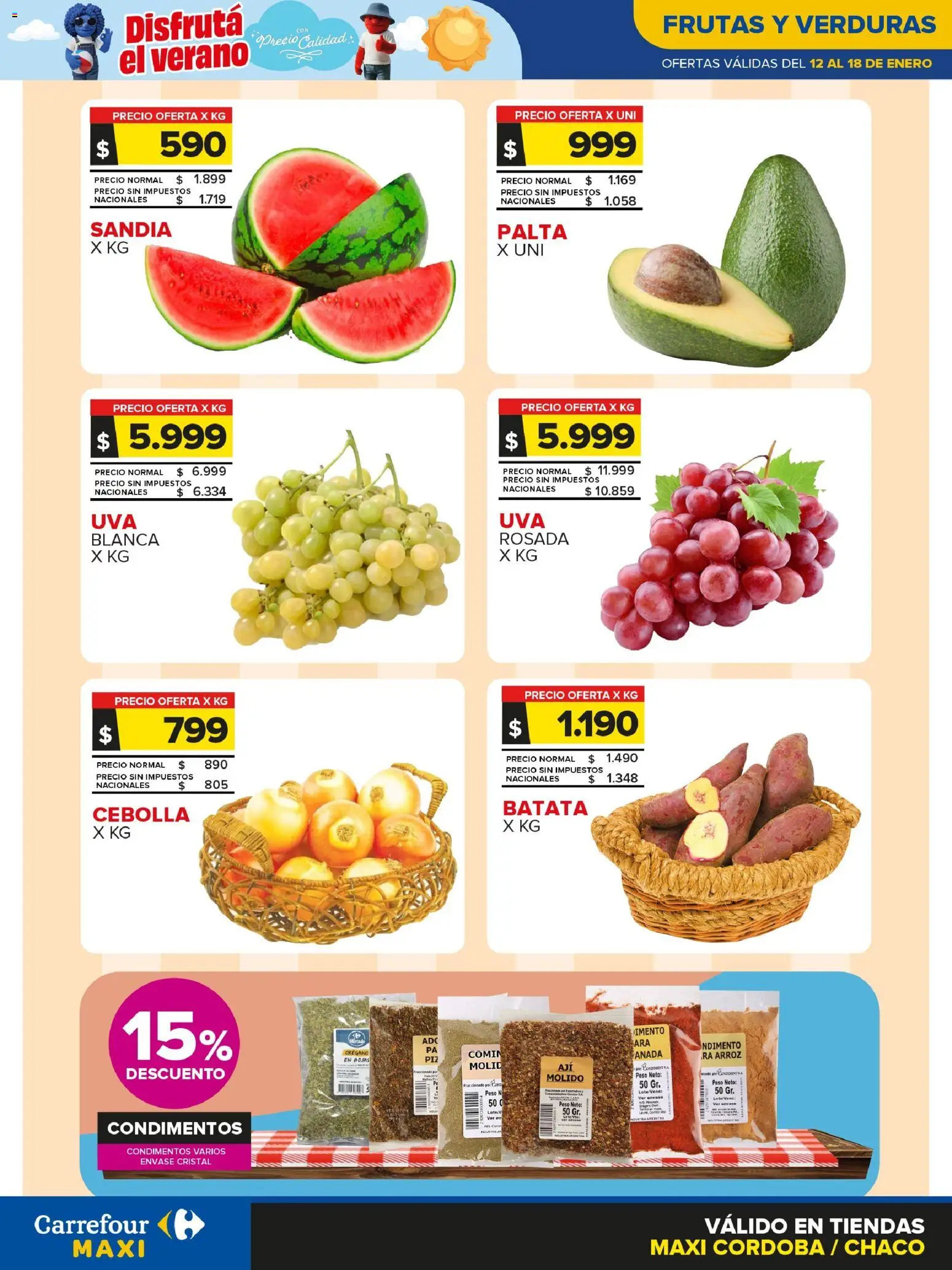 Vista previa del folleto de la tienda Carrefour válido desde el 12/01/2026 