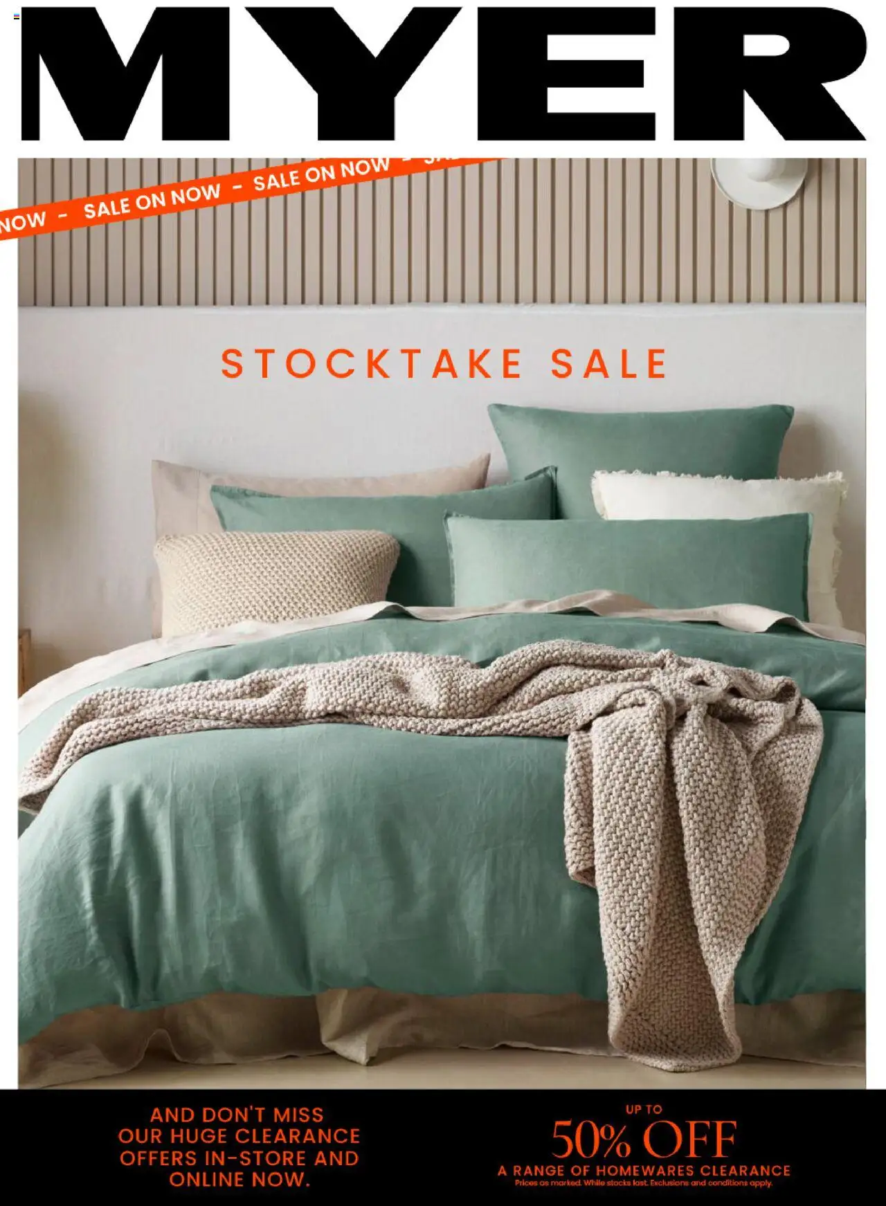 Myer catalogue valid from 27/05/2025 - page 1