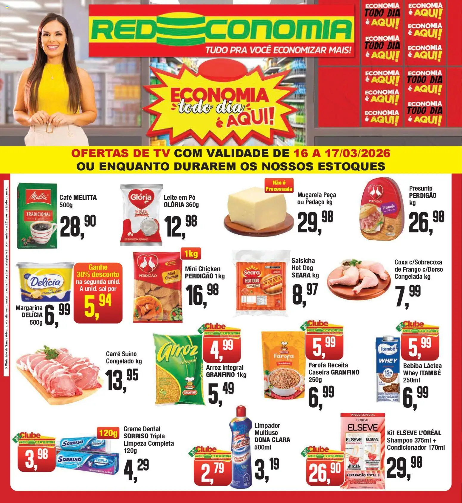 Pré-Visualização do folheto "RedEconomia ofertas" da loja RedEconomia válido a partir de 16/03/2026