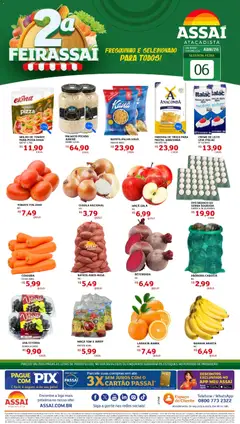 Pré-Visualização do folheto "Assaí Atacadista ofertas - RO" da loja Assaí Atacadista válido a partir de 06/04/2026