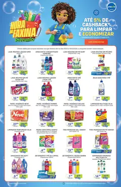 Pré-Visualização do folheto "Prezunic ofertas Hora da Faxina" da loja Prezunic válido a partir de 09/03/2026