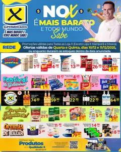 Pré-Visualização do folheto "Ofertas da semana" da loja X Supermercados válido a partir de 10/12/2025
