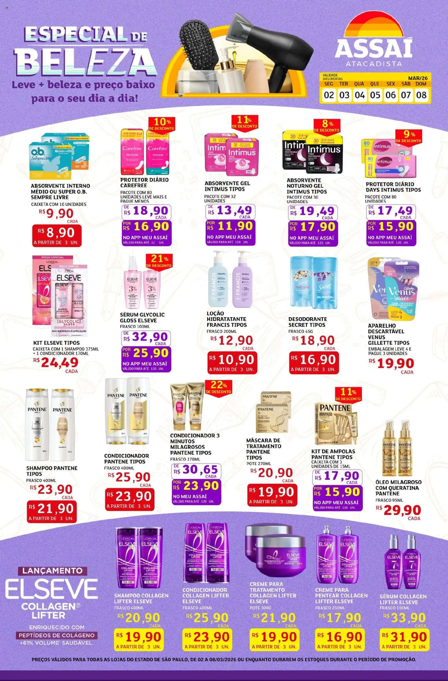 Pré-Visualização do folheto "Assaí Atacadista ofertas - SP" da loja Assaí Atacadista válido a partir de 02/03/2026