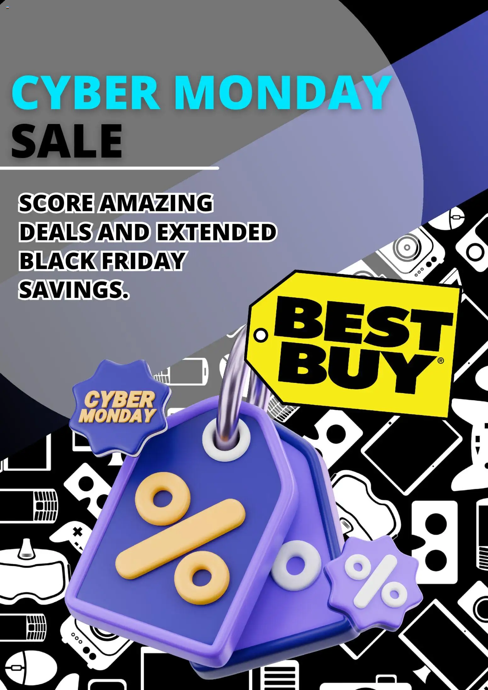 Preview of leaflet Cyber Monday from shop Best Buy is valid from Dec 01, 2025