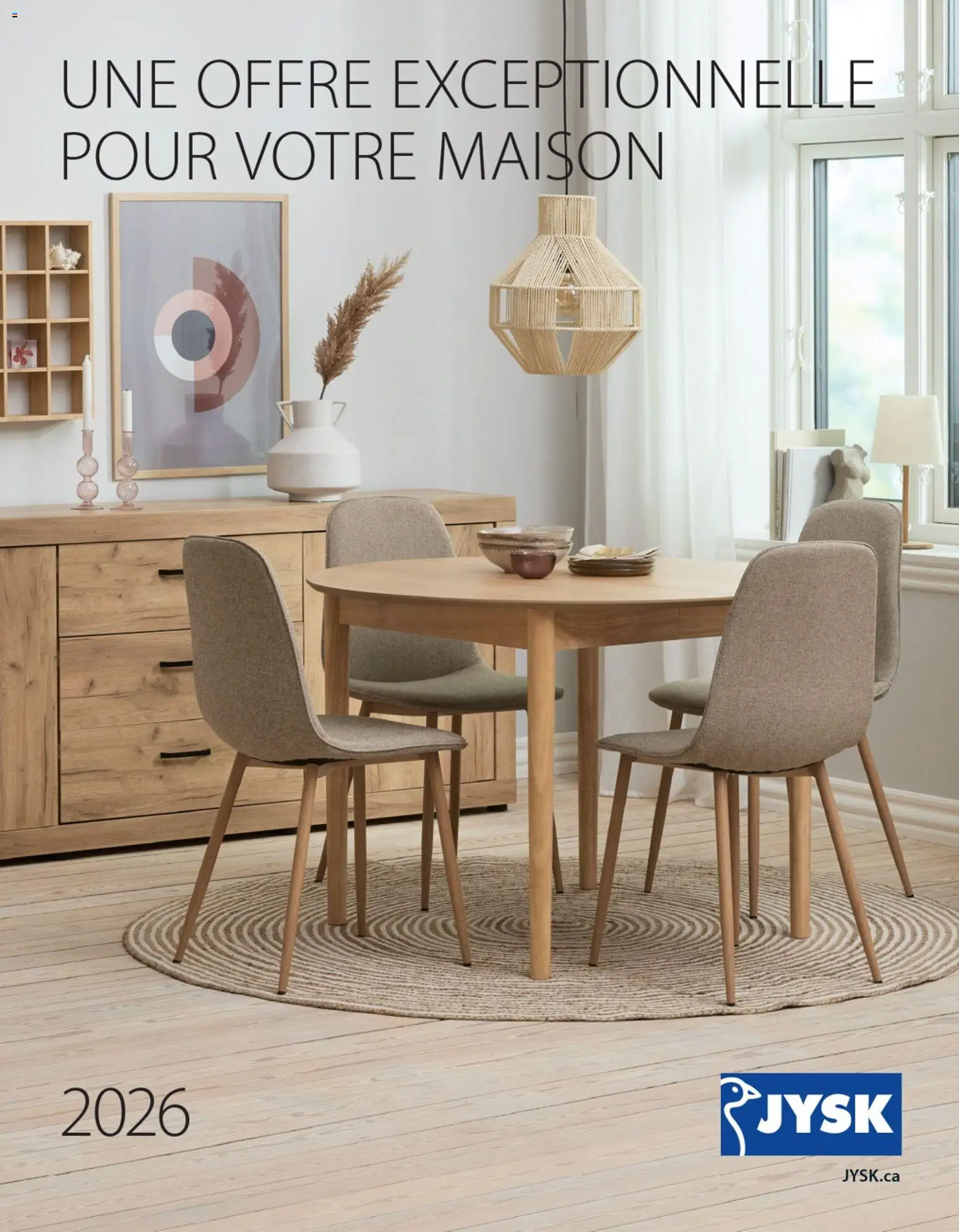 Preview of leaflet Circulaire Hebdomadaire from shop JYSK is valid from Jan 01, 2026