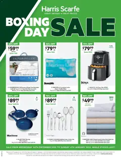 Preview of catalogue Catalogue from shop Harris Scarfe valid 24/12/2025
