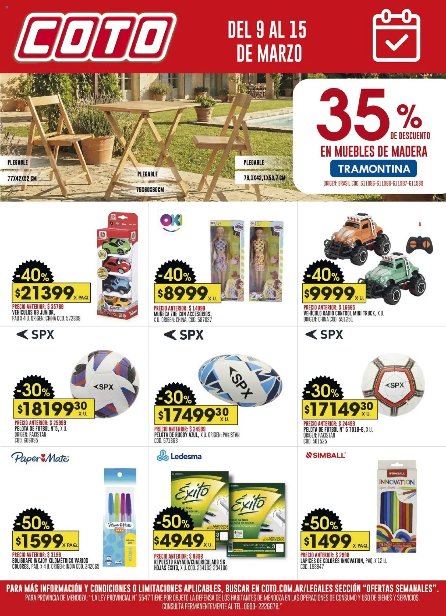 Vista previa del folleto de la tienda Coto válido desde el 09/03/2026 