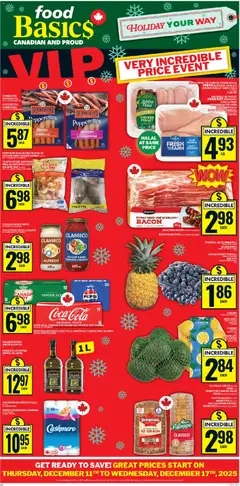 Preview of leaflet Kanata from shop Food Basics is valid from Dec 11, 2025