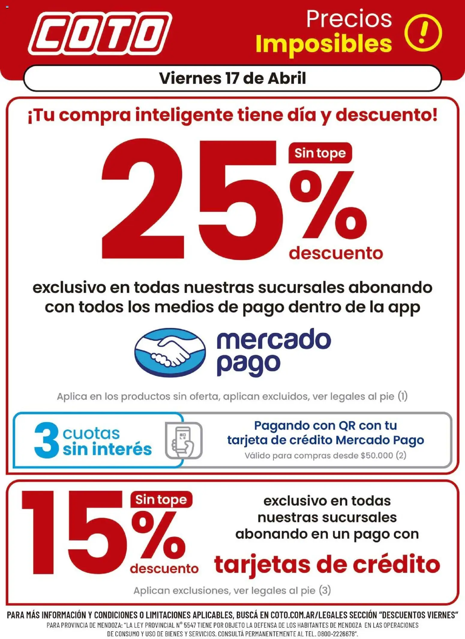 Vista previa del folleto de la tienda Coto válido desde el 17/04/2026 