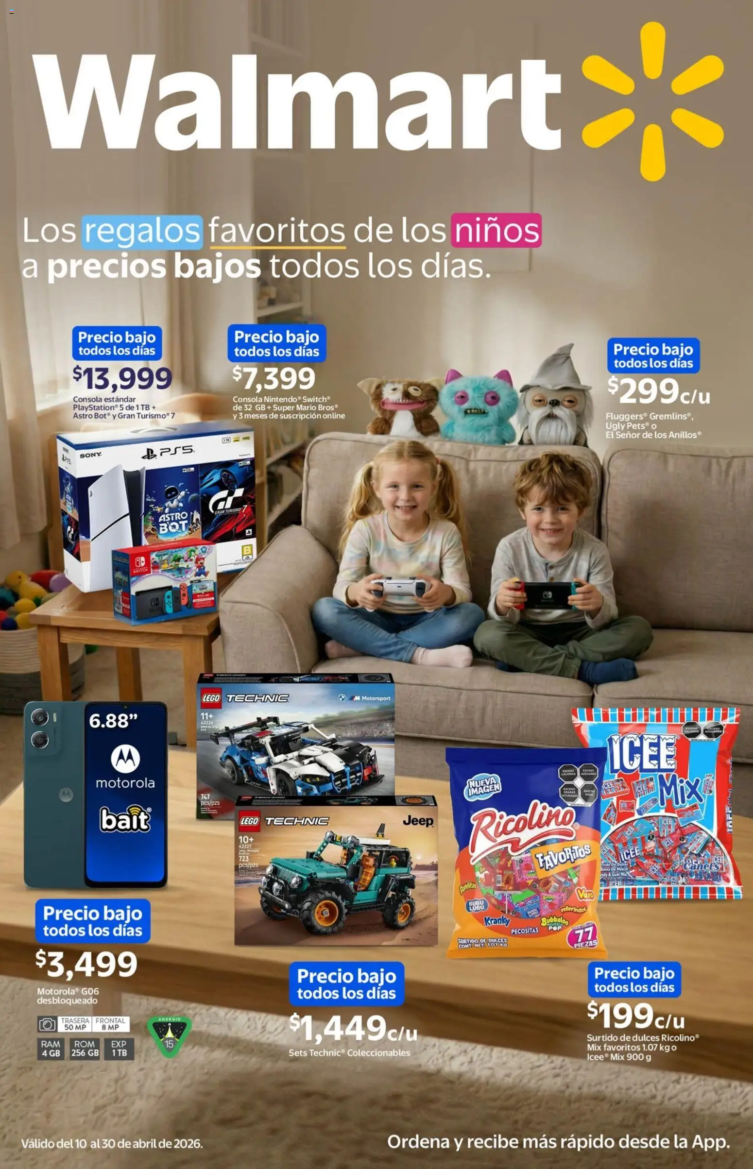 Vista previa las ofertas de la tienda Walmart - Walmart folleto Los regalos favoritos de los niños desde el 10/04/2026 