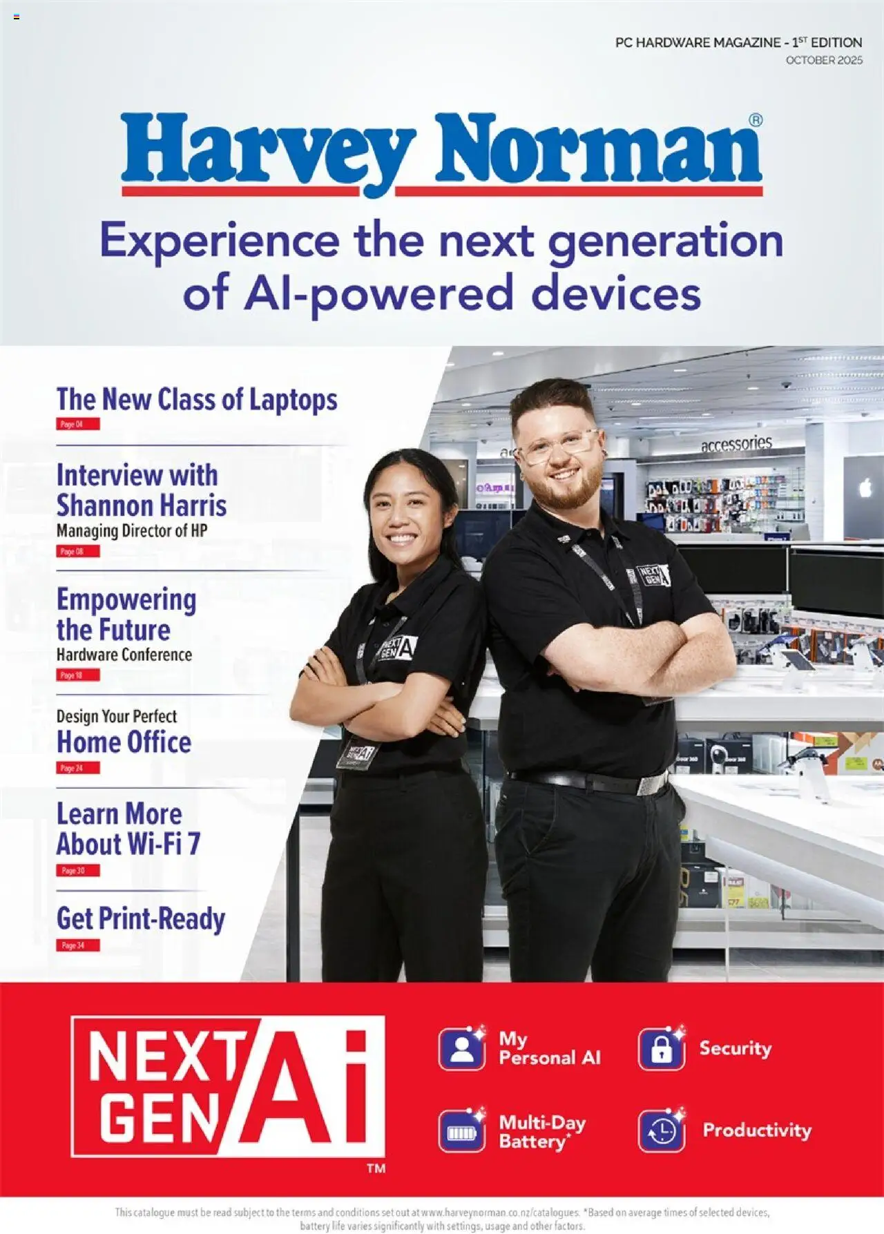 Catalogue Harvey Norman catalogue valid from 20 Oct 2025 - page 1