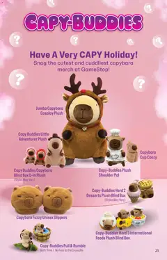 Ad Preview of GameStop Holiday Gift Guide from 11/01/2025 | Page: 25