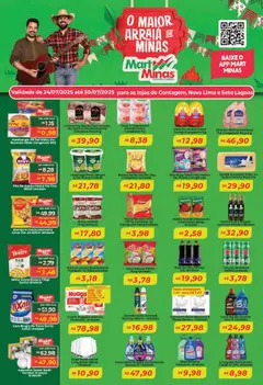 Pré-Visualização do folheto "Ofertas da semana" da loja Mart Minas válido a partir de 24/07/2025