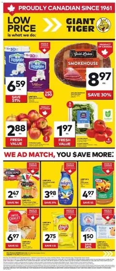 Preview of leaflet Weekly Flyer from shop Giant Tiger is valid from Sep 17, 2025