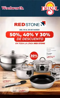 Vista previa las ofertas de la tienda Del Sol y Woolworth - Del Sol y Woolworth catálogo desde el 19/03/2026 