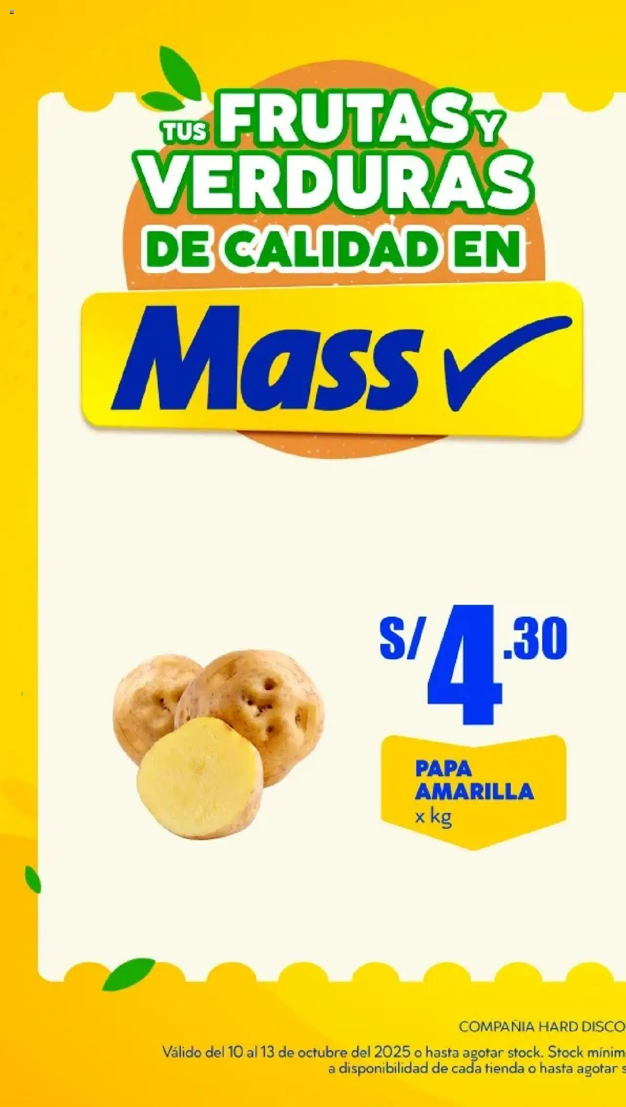 Mass DEL CAMPO A TU BARRIO - Chimbote (10/10/2025 - 13/10/2025) - ofertas de hoy - número de página 1