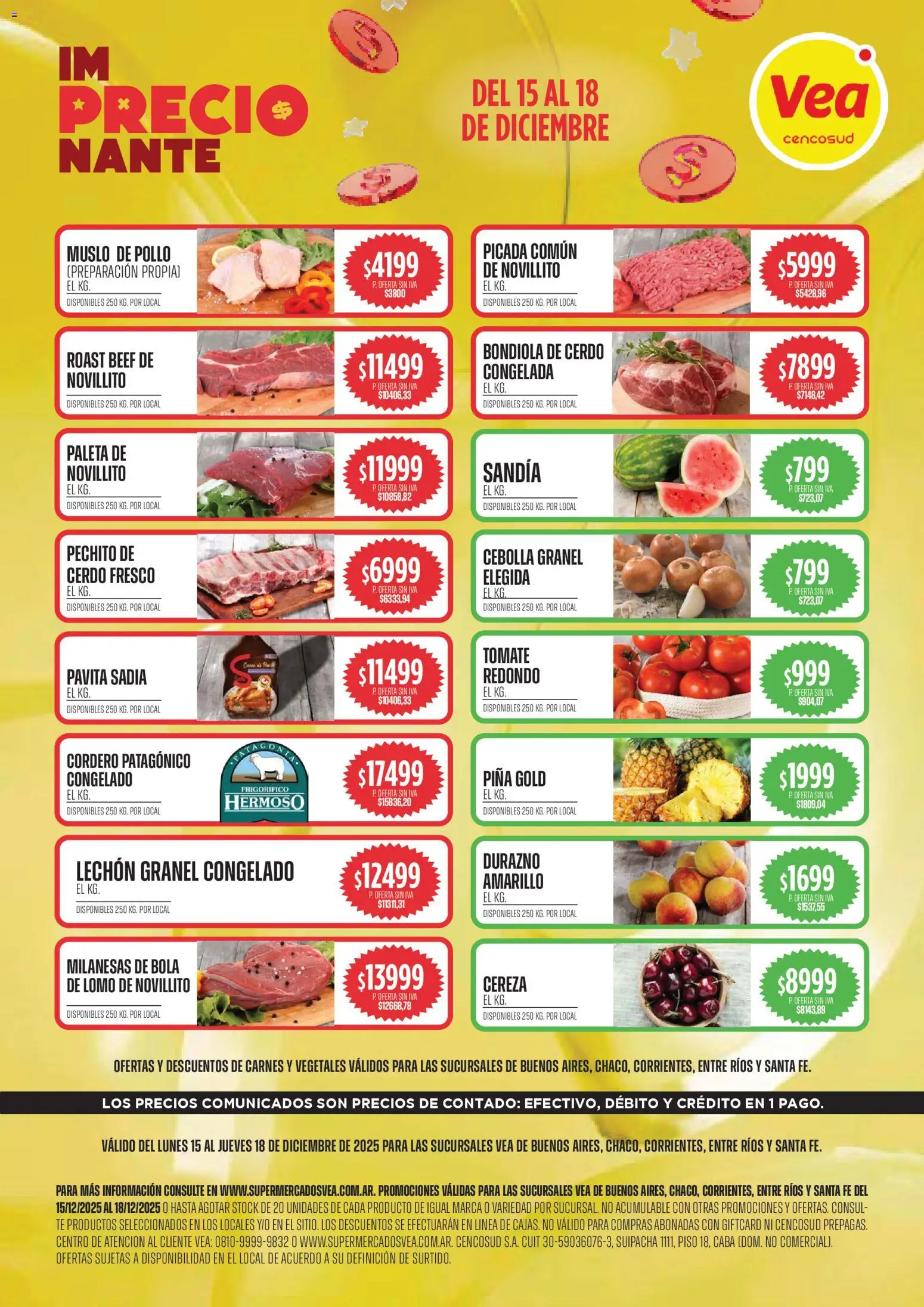 Vista previa del folleto de la tienda Vea válido desde el 15/12/2025 