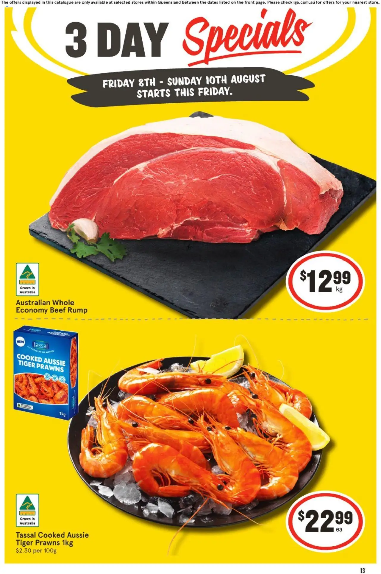 IGA catalogue valid from 08/08/2025 - page 1