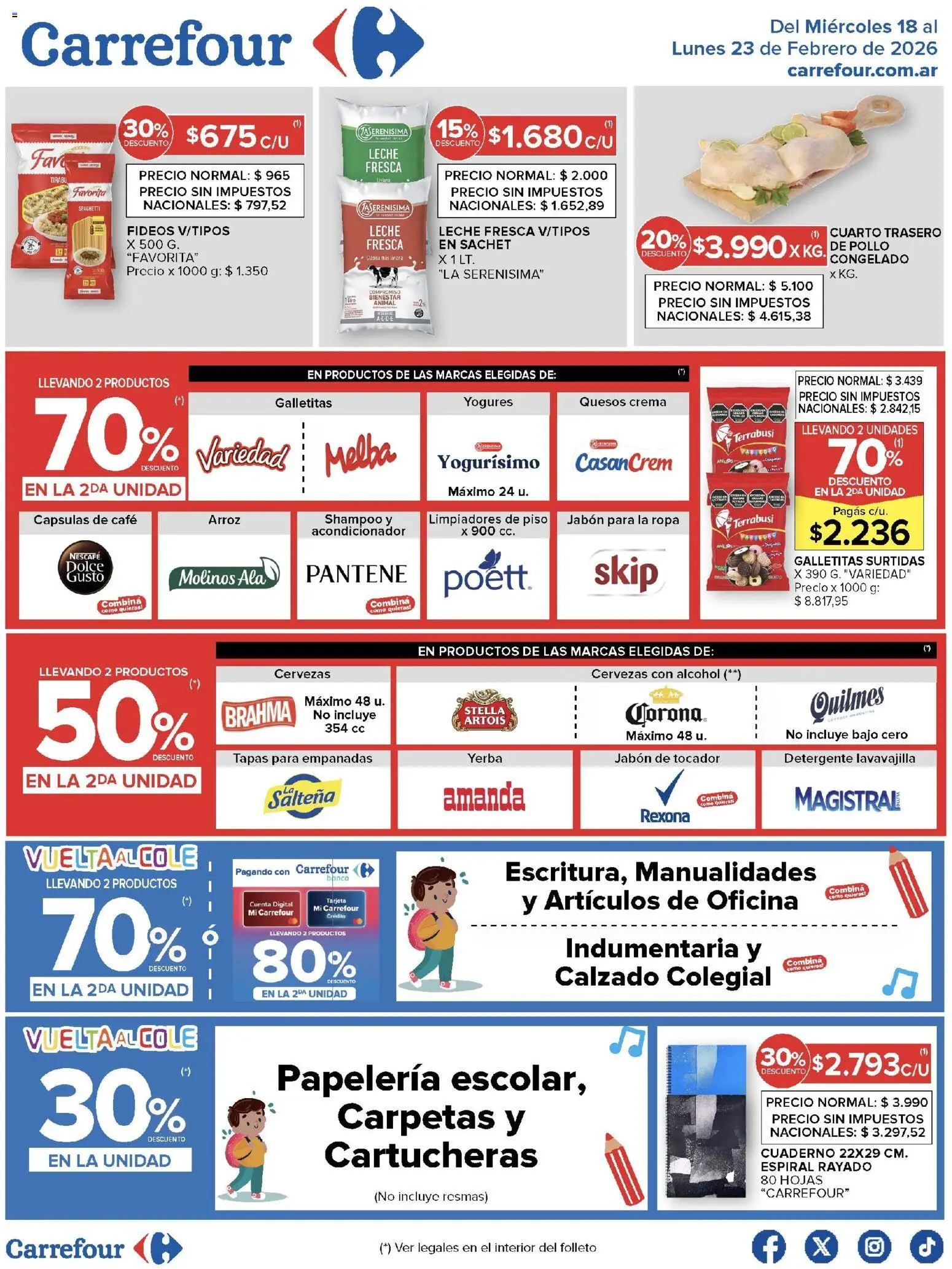 Vista previa del folleto de la tienda Carrefour válido desde el 18/02/2026 