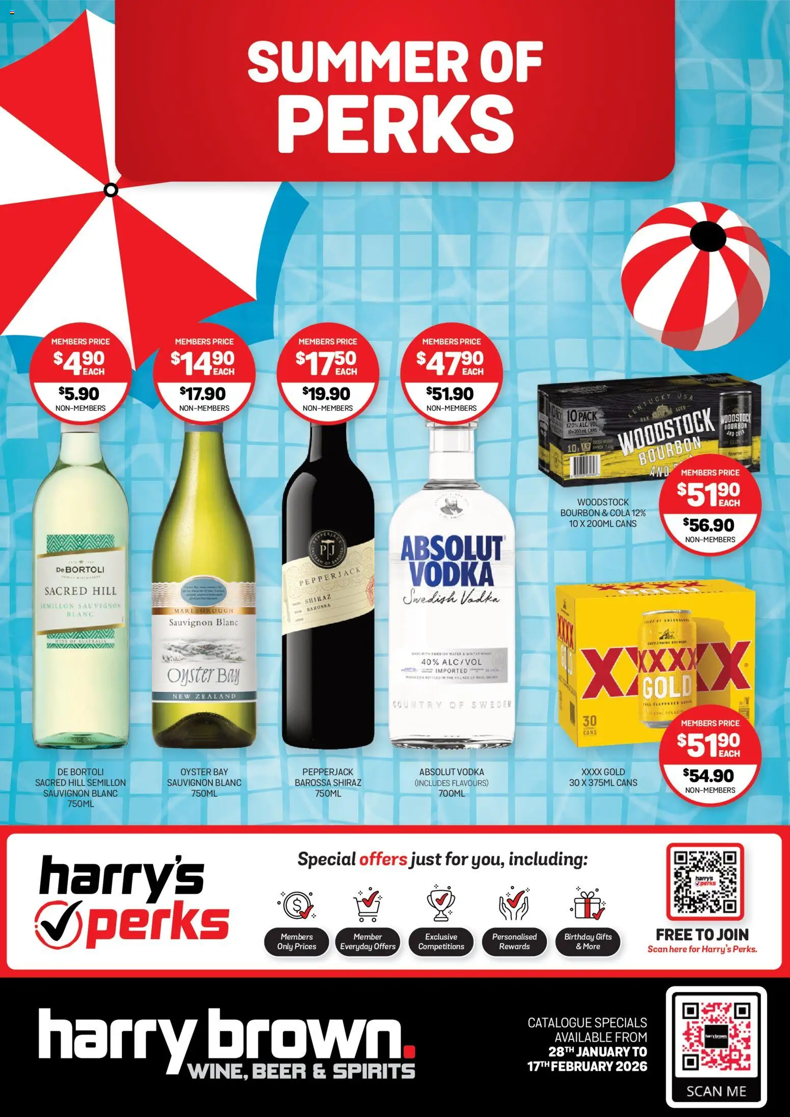 Preview of catalogue Catalogue QLD from shop Harry Brown valid 28/01/2026