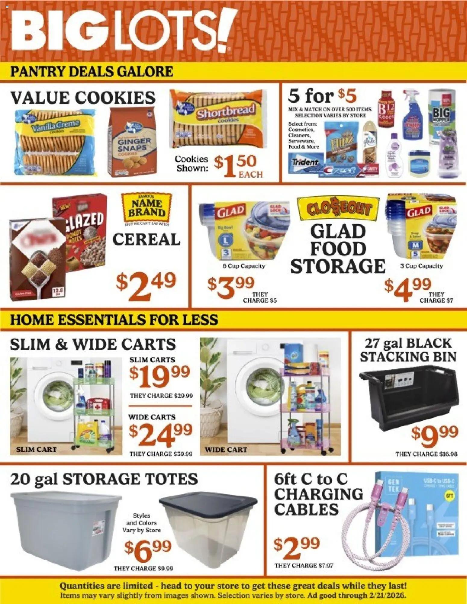 Ad Preview of Big Lots Weekly Ad from 02/14/2026