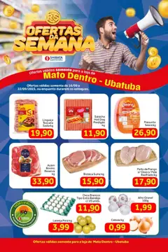 Pré-Visualização do folheto "Ofertas Ubatuba" da loja Shibata válido a partir de 16/09/2025