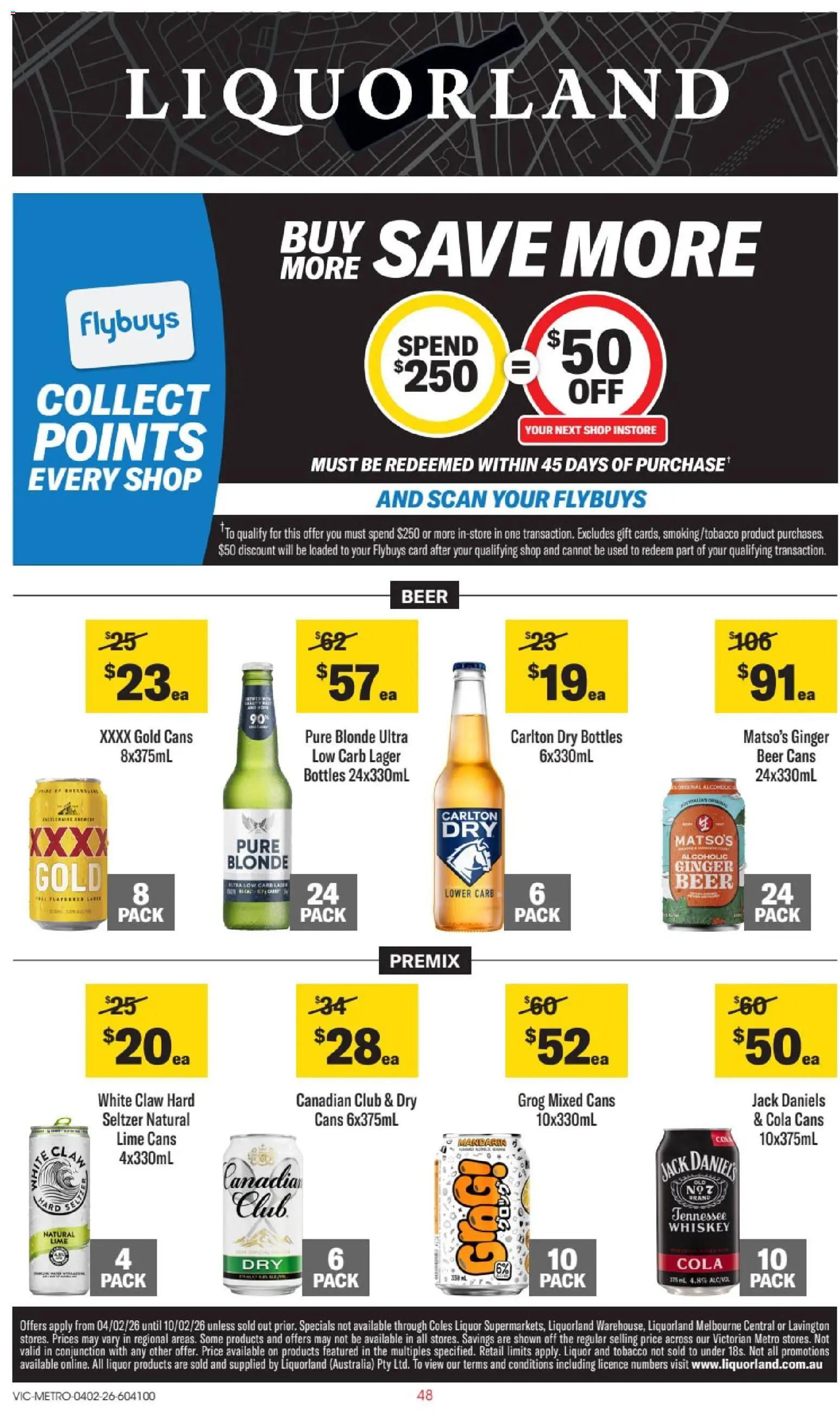 Preview of catalogue Catalogue VIC from shop Liquorland valid 04/02/2026