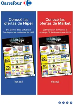 Vista previa del folleto de la tienda Carrefour válido desde el 31/10/2025 