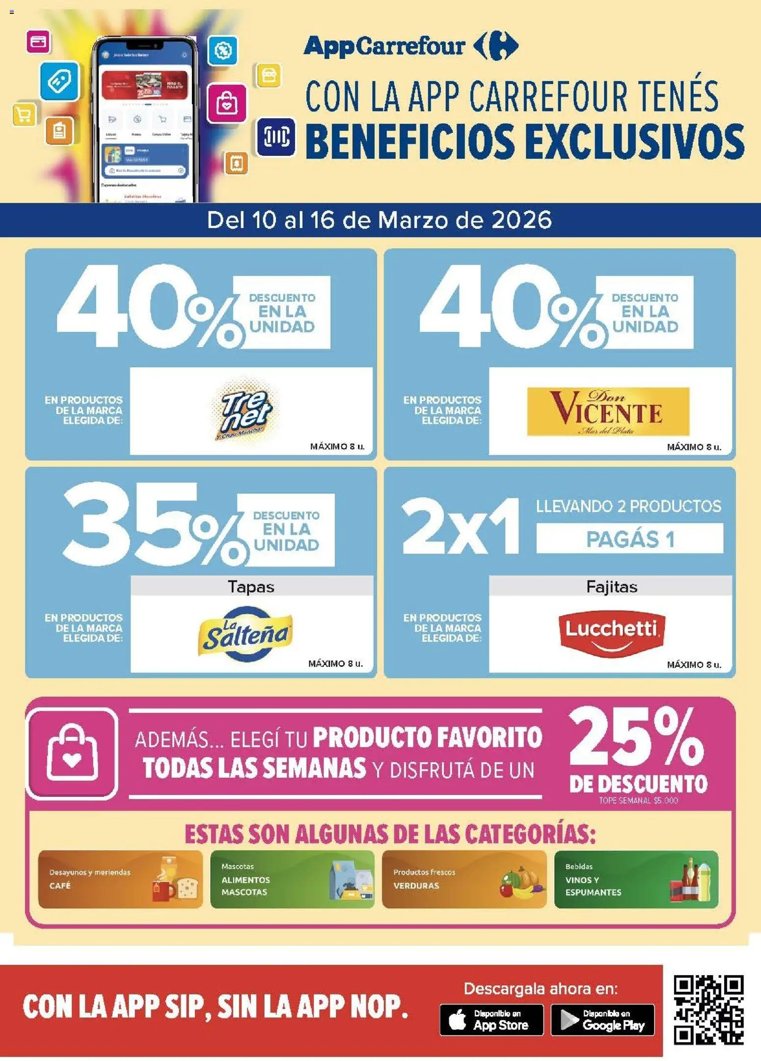 Vista previa del folleto de la tienda Carrefour Market válido desde el 10/03/2026 
