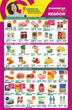 Pré-Visualização do folheto "Ofertas da semana" da loja Comercial Esperança válido a partir de 11/07/2025