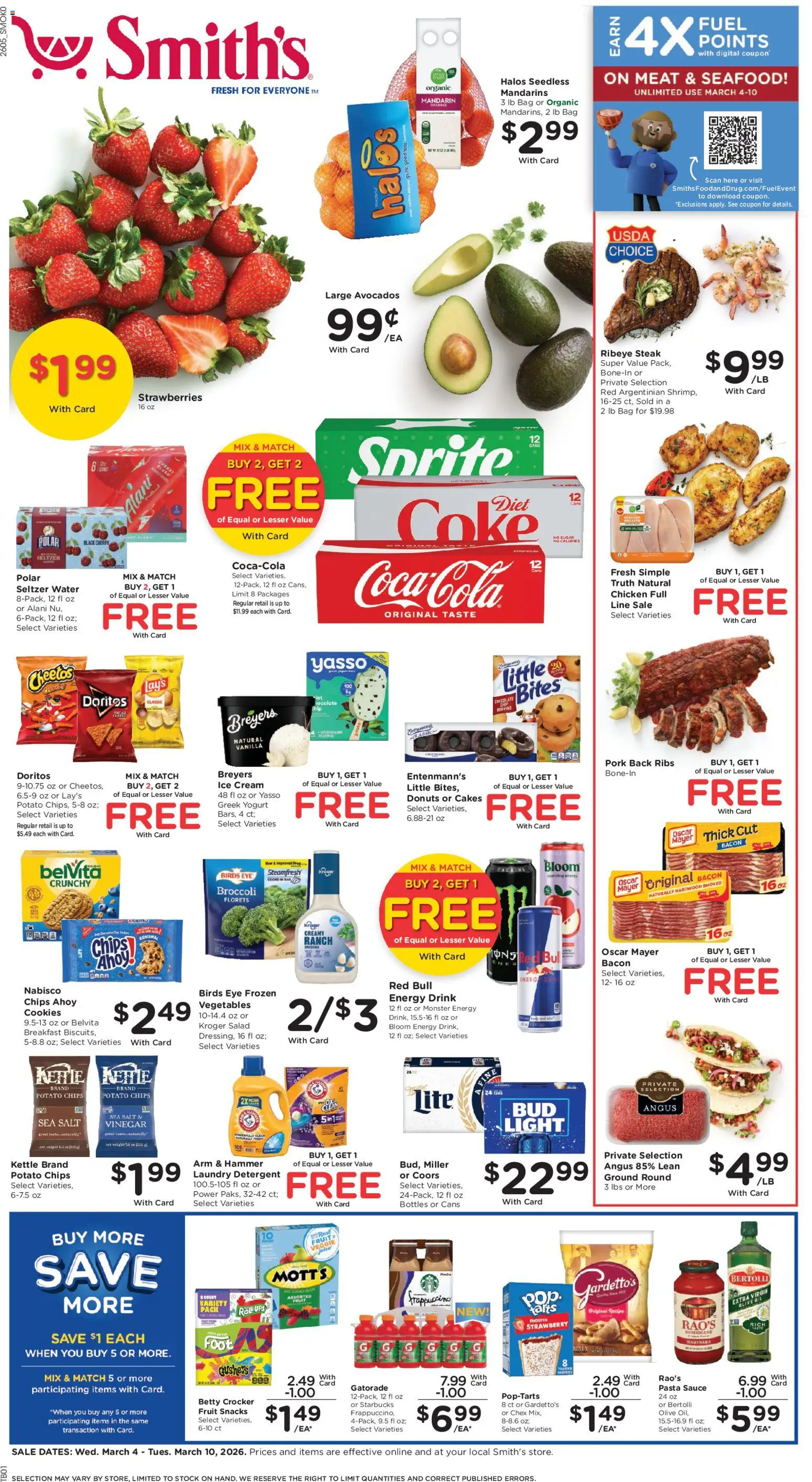 Ad Preview of Smith's Smith's Weekly Ad - WY from 03/04/2026