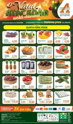 Pré-Visualização do folheto "Ofertas - PR" da loja Atacadão válido a partir de 18/12/2025