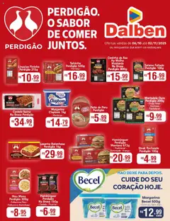 Pré-Visualização do folheto "Ofertas Perdigão" da loja Supermercado Dalben válido a partir de 06/10/2025